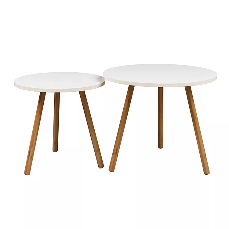 simple wooden plate 3 feet nordic different kind vintage beautiful living room round wire and nest coffee side table set