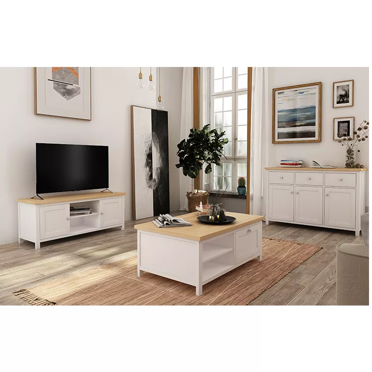 82 inch luxury wall unit design modern cabinet living room furniture wooden tv stand