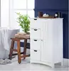 modern mdf painting 4 drawer 1 floor cabinet for bathroom