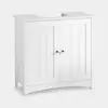 modern cheap mdf white painting floor cabinet without basin