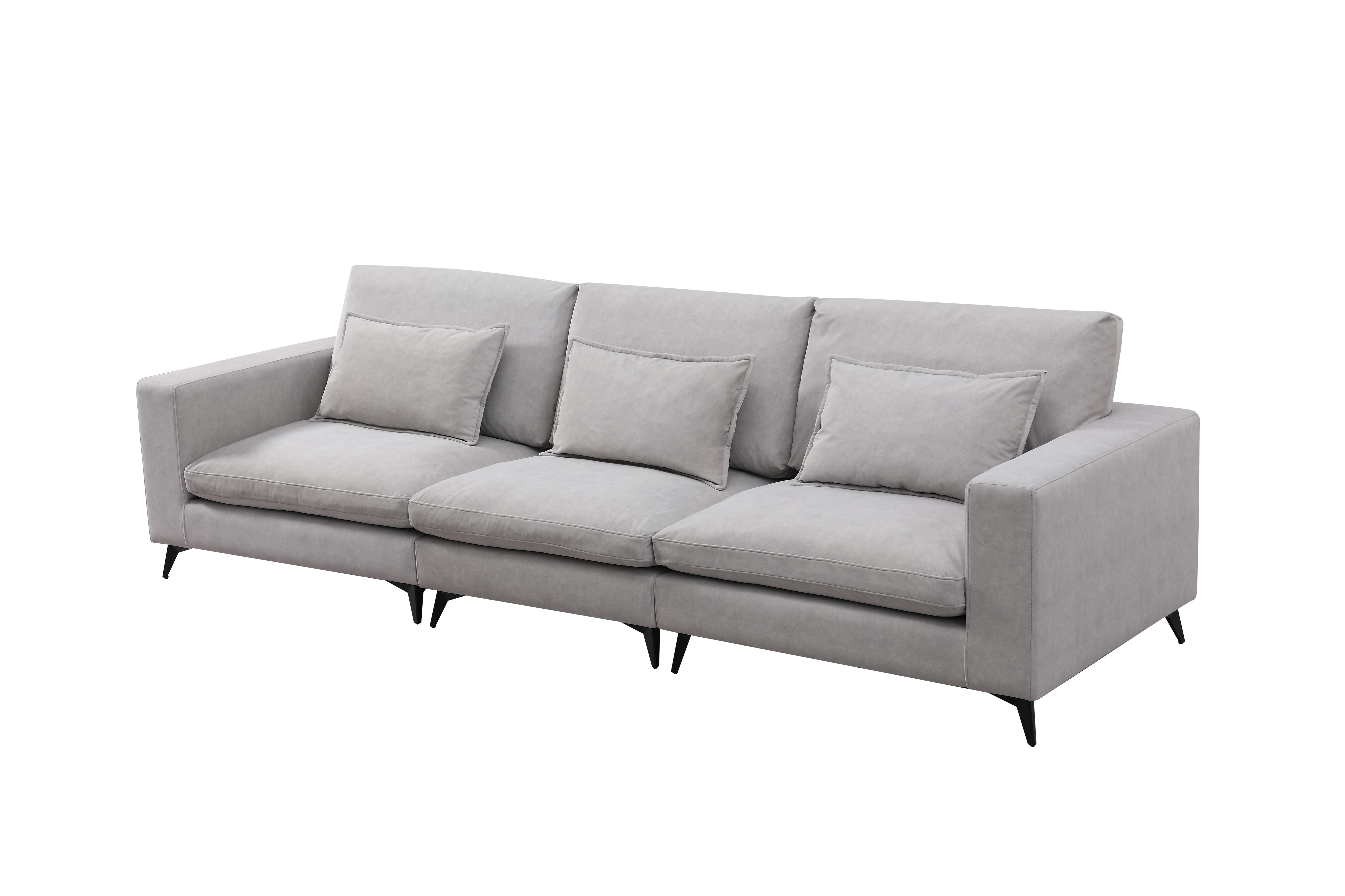 Model 8115  Living room stationary sofa velvet couch