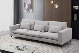 Model 8115  Living room stationary sofa velvet couch