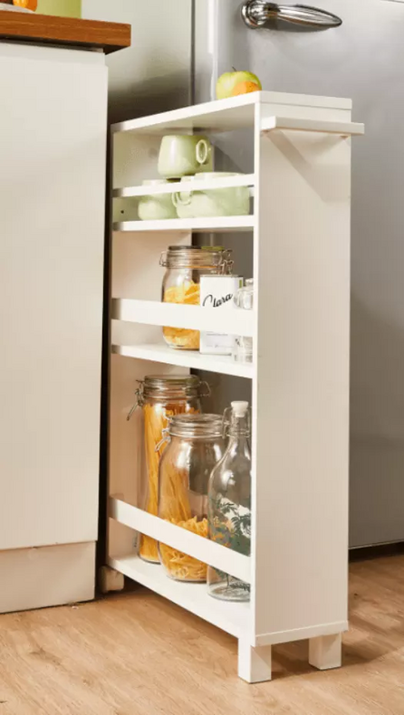 modern  white grey living room storage rack