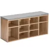 modern living simple design display, shoes cabinet with seat shoes rack box cabinet