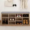 modern living simple design display, shoes cabinet with seat shoes rack box cabinet