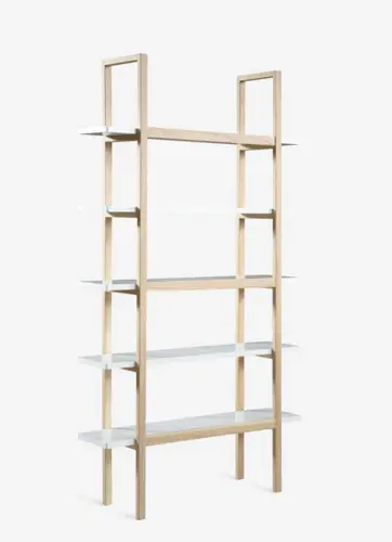 Solid Wood Book Shelf Wall Shelf BC-01A