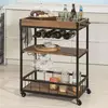 kitchen utility storage trolley cart cabinet