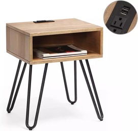 simple nordic modern nightstand bedside table