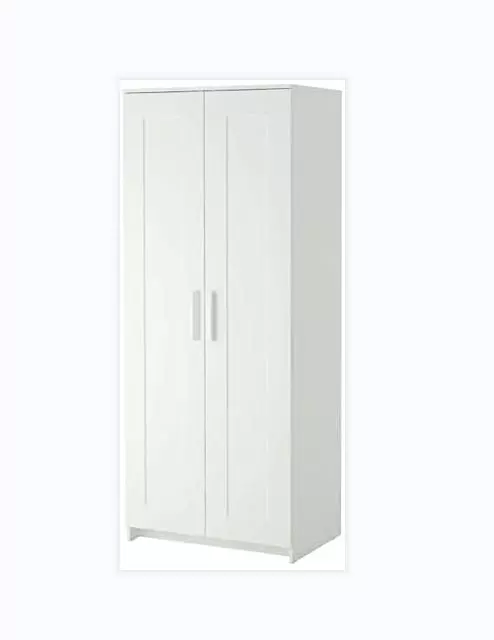 single wooden modern storage  bedroom wardrobe cabinet closet