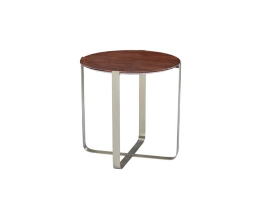 Elegant wholesale living room round unique coffee table wooden hot sales metal legs for top quality coffee table lounge YE-35B-2
