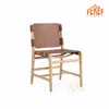 Leather PU Chair Solid Wood Chair RDC22183