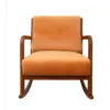 Accent Chairs Furniture Rocking Leisure Chair Single Seater Fabric Rocking Chair