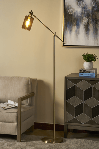 Garrett Adjustable Arm Floor Lamp