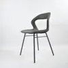 New design PU chair with metal frame