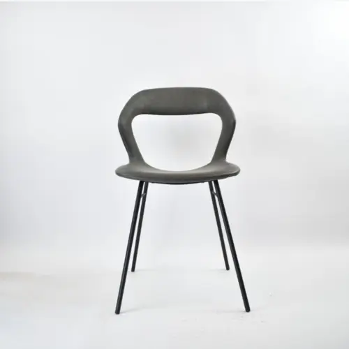 New design PU chair with metal frame