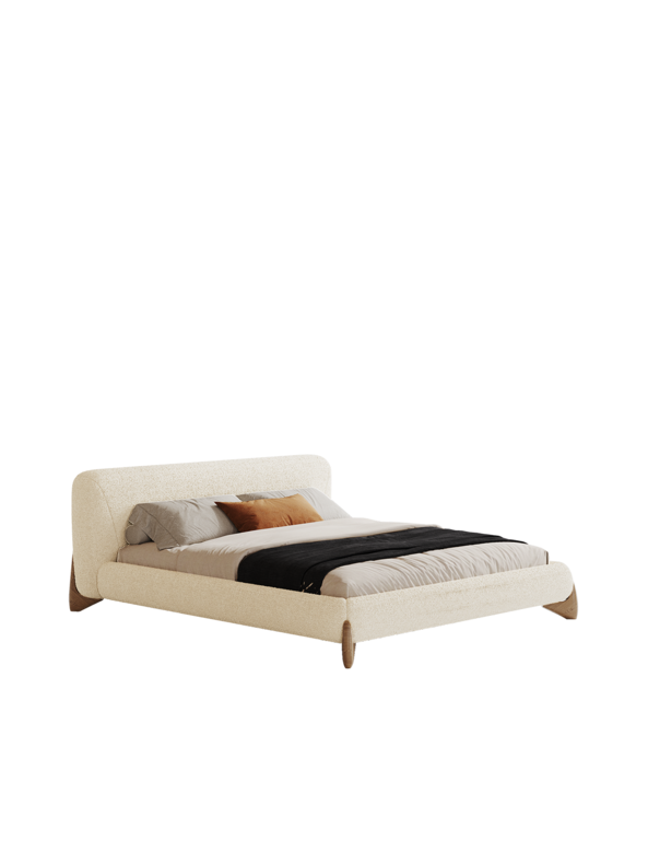 wabi-sabi double bed