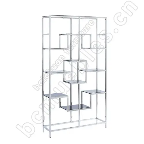 Stainless Steel Frame Book Shelf