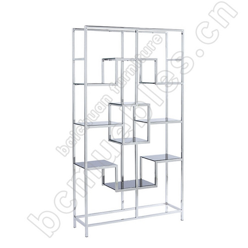 Stainless Steel Frame Book Shelf