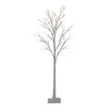 ITEM#:SA12580CE-27.5x27.5x59" Tree With Lights-SIZE:70.1 * 70.1 * 150.1CM-MATERIAL:70% Plastic,30% Brass Wire-PACKING:1/10/0.18026CBM