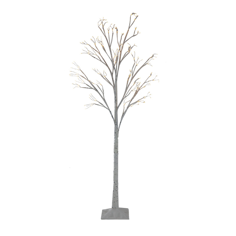 ITEM#:SA12580CE-27.5x27.5x59" Tree With Lights-SIZE:70.1 * 70.1 * 150.1CM-MATERIAL:70% Plastic,30% Brass Wire-PACKING:1/10/0.18026CBM