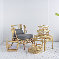 ITEM#:GB96324-S/5 Rattan Chair set-SIZE:0CM-MATERIAL:100% Rattan-PACKING:0/1/0.37296CBM