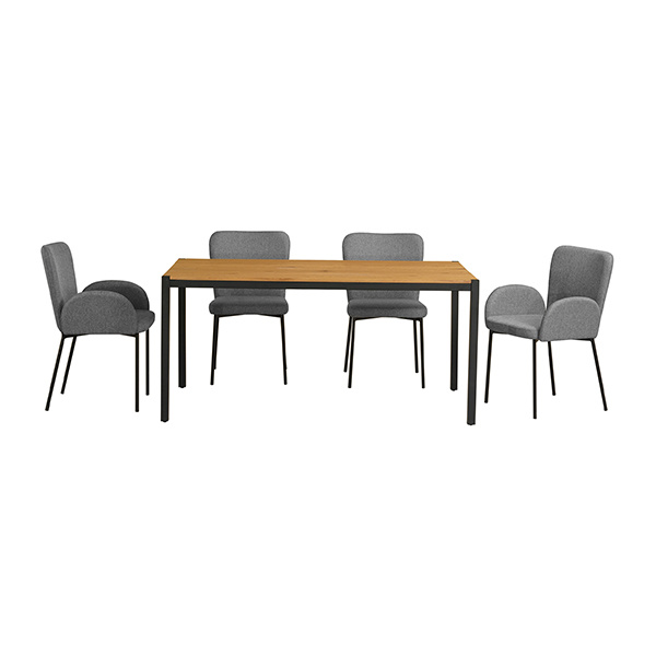 Black Leg Dining Table--FYA089