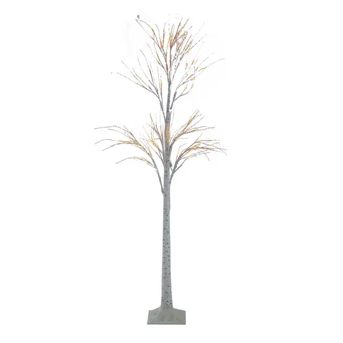 ITEM#:SA12662CE-35.5x35.5x71" Tree With String Lights-SIZE:89.9 * 89.9 * 180.1CM-MATERIAL:70% Plastic,30% Brass Wire-PACKING:1/8/0.1176CBM