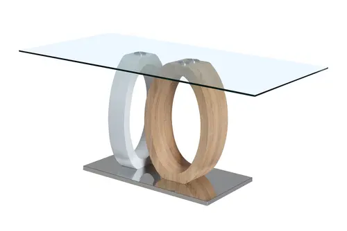GLass Dining table -Ring-Zhongbo