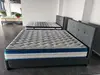Grey fabric pocket spring mattress