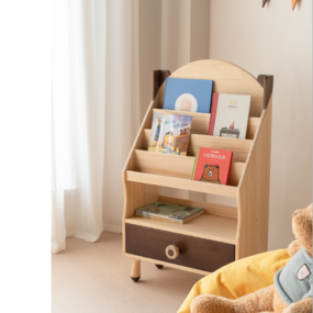 Hug with bear-Bookcase