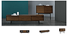 Sideboard Buffet cabinet side board tv stand tv unit walnut veneer glass