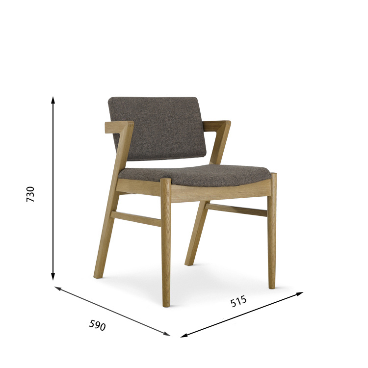 Placer chair with rotatable backrest