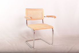 Hot sale Dining Chair Cesca Cadeiras Black Natural Wood Cantilever Chair Armchair Restaurant Chairs