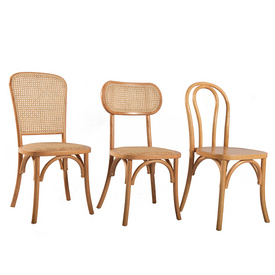 Hebei Wholesale Furniture Wood Legs Nordic Solid No Armrest Chair Wooden Dinning Chairs