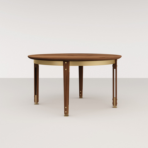 Inedita Round Dining Table by Matteo Cibic