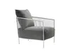 velvet arm rotatable sofa chair BC-n-2