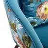 ESOU Velvet Leisure Chair with Metal Transfer Paper Legs DC-2139
