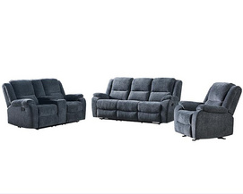 3S+2S+1S, manual recliner sofa set