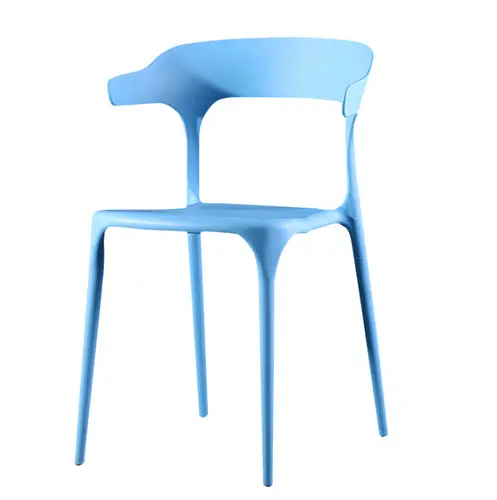 Hot Selling and Cheap Price Modern Design Colorful Stackable PP Plastic Chair