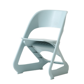 Folding plastic chair