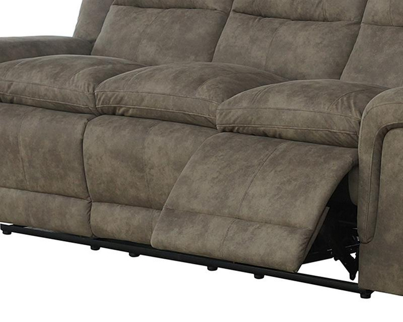 3S+2S+1S, microfiber manual recliner sofa set