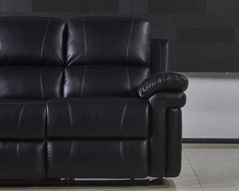 3S+2S+1S, Air Leather manual recliner sofa set