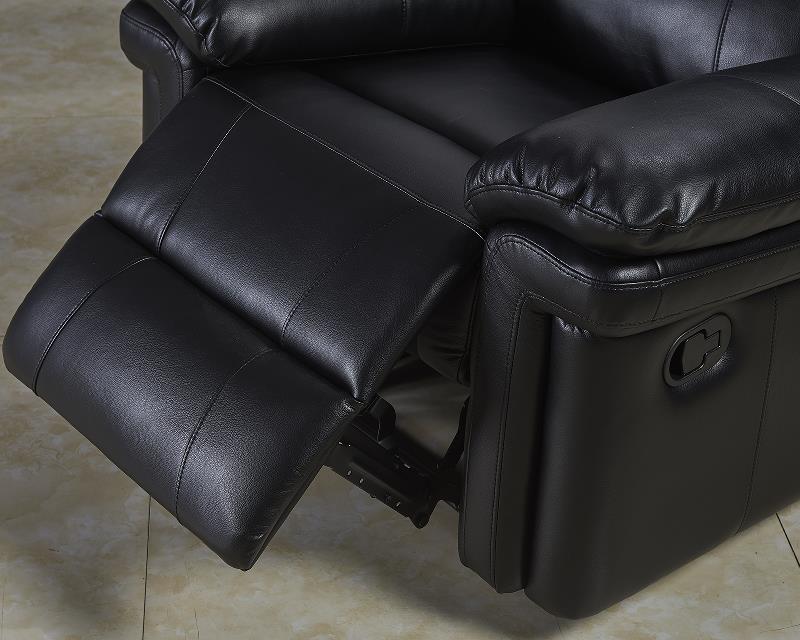 3S+2S+1S, Air Leather manual recliner sofa set