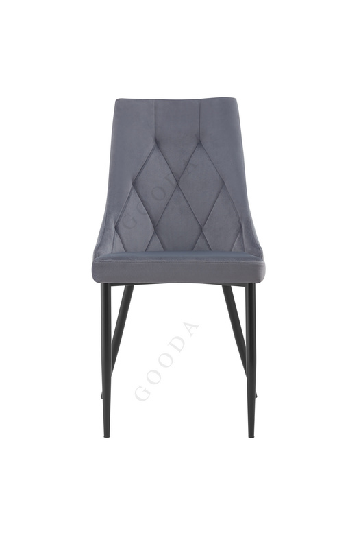 Velvet Dining Chairs metal chair kitchen chair C-849