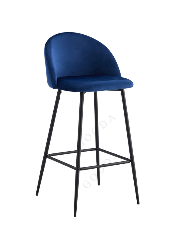 bar stool high chair modern metal BC-07