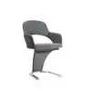 ESOU Fabric Dining Chair with Chromed Frame DC-1968