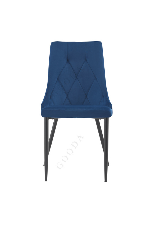 Velvet Dining Chairs metal chair kitchen chair C-849