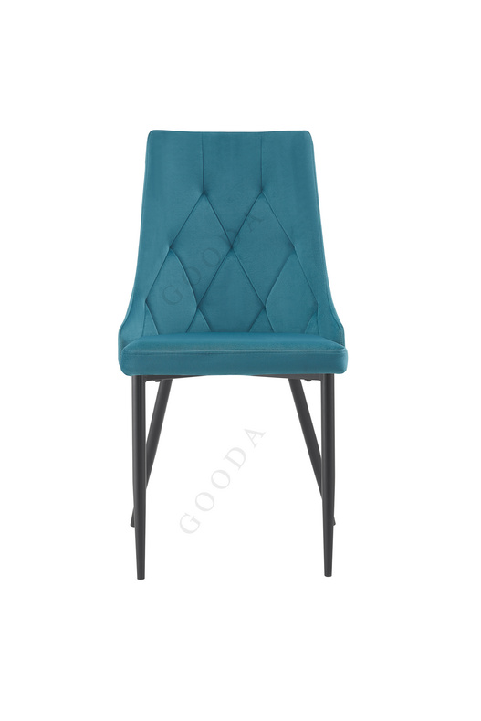 Velvet Dining Chairs metal chair kitchen chair C-849