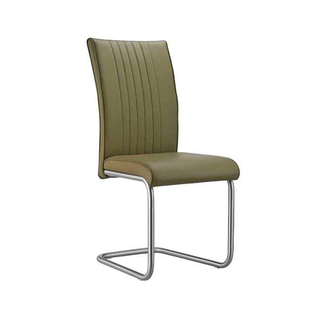 ESOU PU Dining Chair with Stainless Steel Legs DC-1239