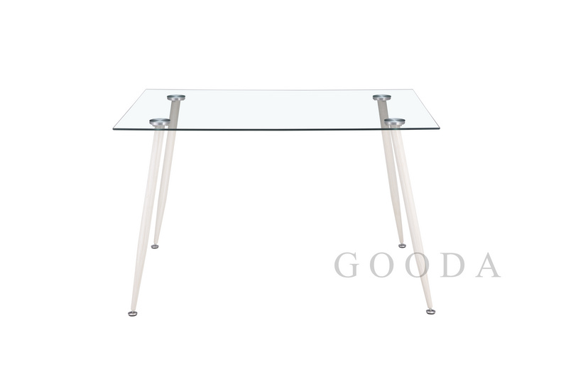 Dining TableT-809, tempered glass table